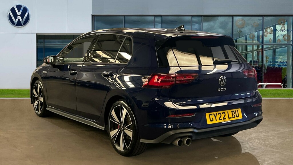 Volkswagen Golf Golf 2.0 Tdi 200 Gtd Dsg Blue #3