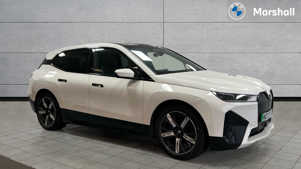 BMW iX Ix 240Kw Xdrive40 M Sport Edition 76.6Kwh White