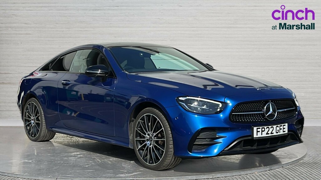 Mercedes-Benz E Class E Class E300d 4Matic Amg Line Night Ed Pre 9G Blue