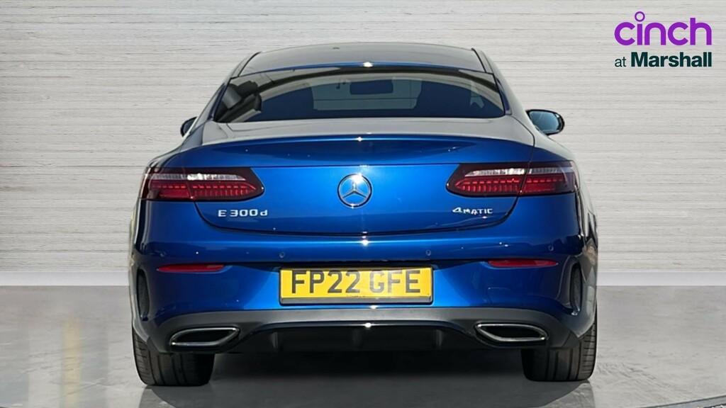 Mercedes-Benz E Class E Class E300d 4Matic Amg Line Night Ed Pre 9G FP22GFE Blue #4
