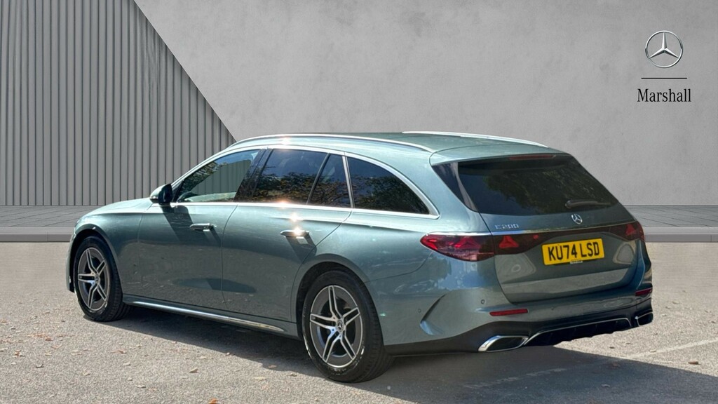 Mercedes-Benz E Class E Class E200 Amg Line 9G-tronic KU74LSD Silver #2