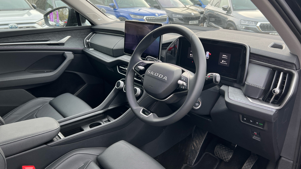 Skoda Kodiaq Kodiaq 2.0 Tdi 193 Se L 4X4 Dsg 7 Seat Black #6