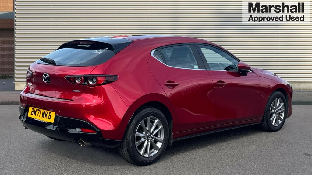 Mazda 3 3 2.0 E-skyactiv G Mhev Se-l Lux BW71WKB Red #3