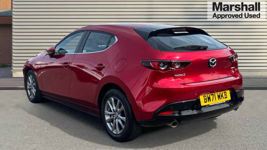 Mazda 3 3 2.0 E-skyactiv G Mhev Se-l Lux BW71WKB Red #5