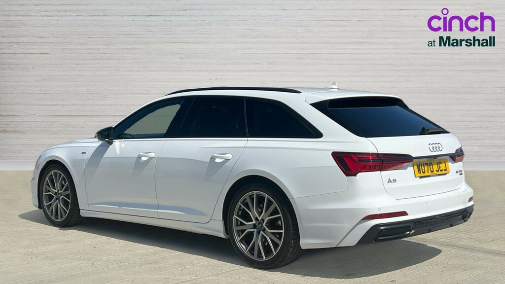 Audi A6 Avant A6 45 Tfsi Quattro Black Edition S Tronic White #5