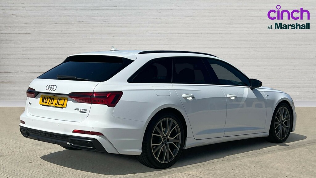 Audi A6 Avant A6 45 Tfsi Quattro Black Edition S Tronic White #3