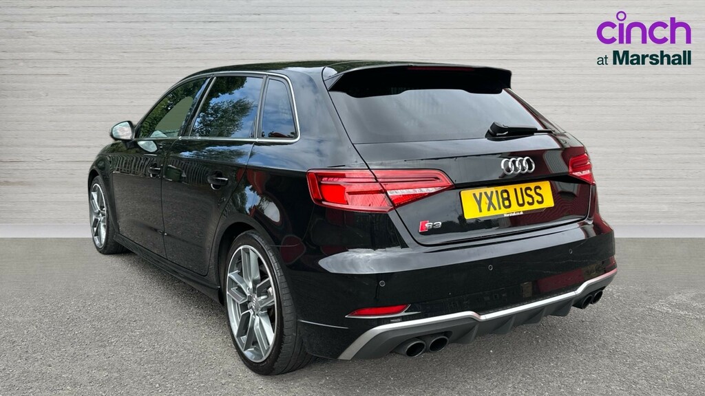 Audi A3 A3 S3 Tfsi Quattro S Tronic YX18USS Black #5