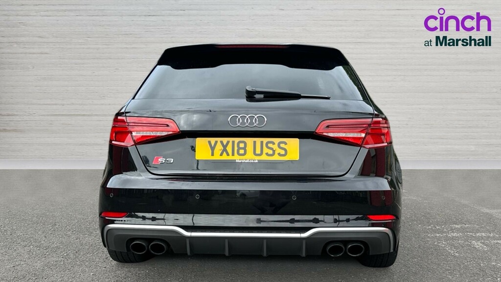 Audi A3 A3 S3 Tfsi Quattro S Tronic YX18USS Black #4