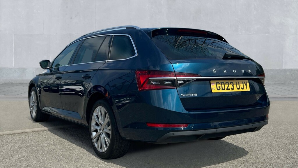 Skoda Superb Superb 2.0 Tdi Cr Se L Dsg Blue #2