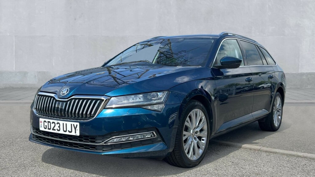 Skoda Superb Superb 2.0 Tdi Cr Se L Dsg Blue #6