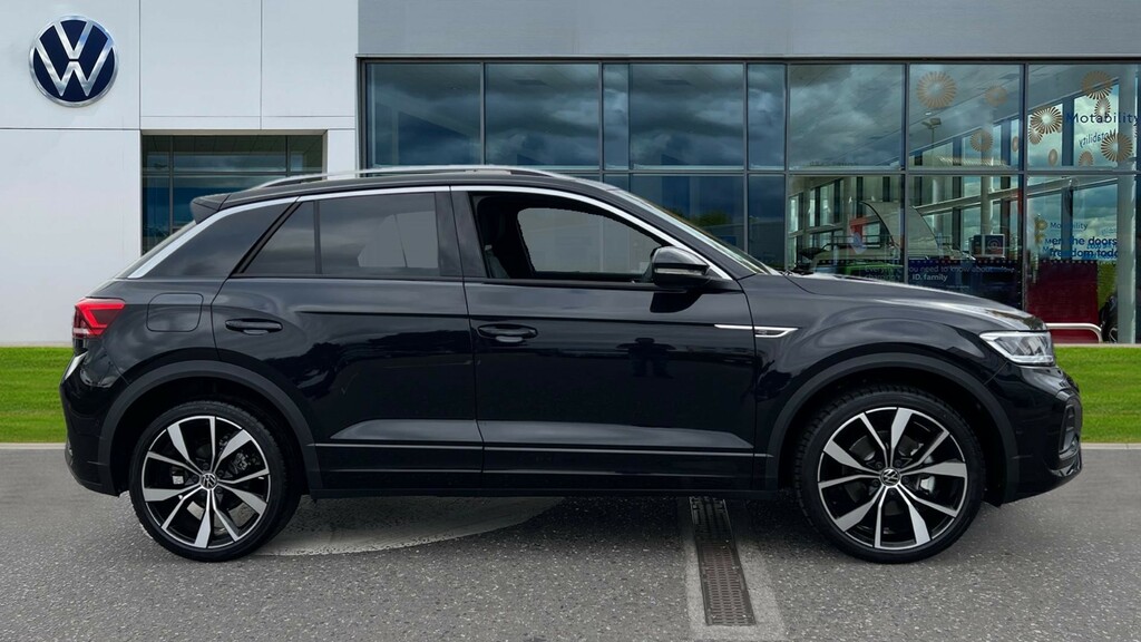 Volkswagen T-Roc T-roc 1.5 Tsi R-line Dsg EK75FNO Black #4