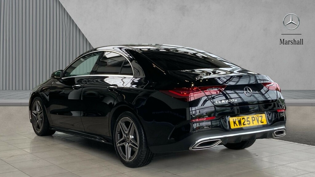 Mercedes-Benz CLA Class Cla 220D Amg Line Executive Tip KW25PVZ Black #2