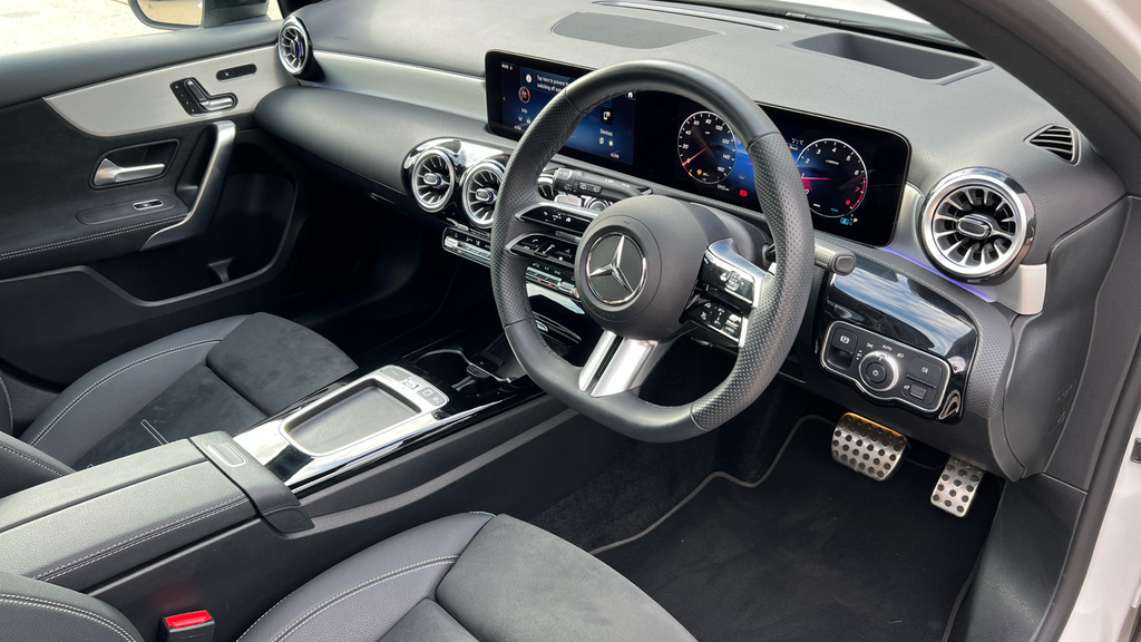 Mercedes-Benz A Class A Class A180 Amg Line Premium Plus KW25AHC White #3