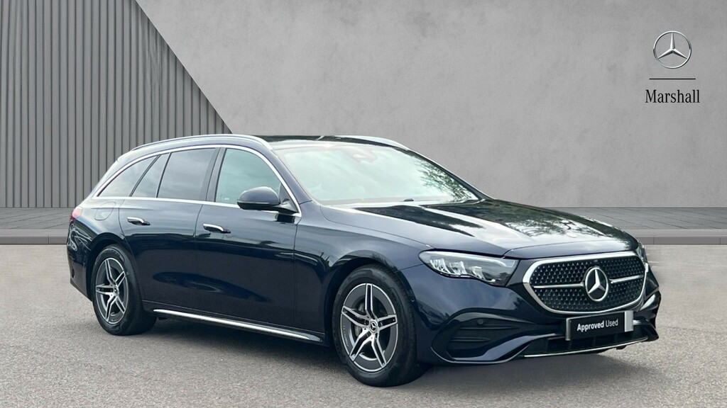 Mercedes-Benz E Class E Class E200 Amg Line 9G-tronic Blue