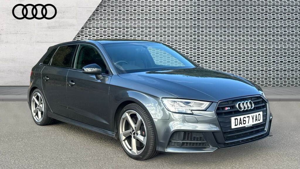 Audi A3 A3 S3 Tfsi Quattro Black Edition S Tronic Tec Grey