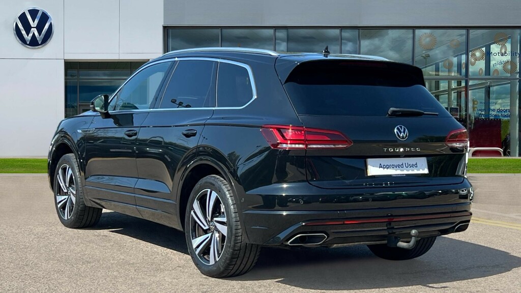 Volkswagen Touareg Touareg 3.0 V6 Tdi 4Motion R-line Tech Tip Aut Black #3
