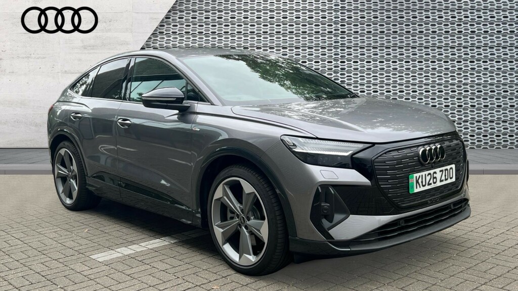 Audi Q4 E Tron Q4 210Kw 45 82Kwh Black Edition Grey