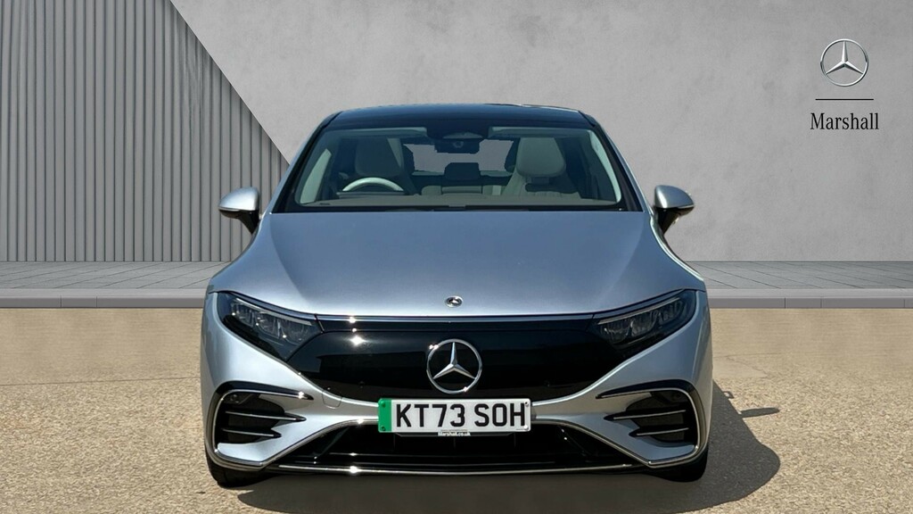 Mercedes-Benz EQS Eqs 450 245Kw Amg Line 108Kwh Silver #6
