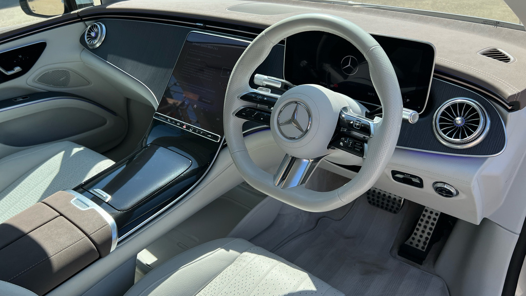 Mercedes-Benz EQS Eqs 450 245Kw Amg Line 108Kwh Silver #3