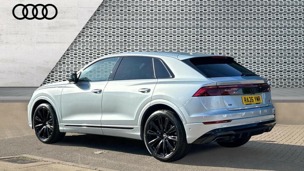 Audi Q8 Audi Q8 Estate 3.0 Tdi Quattro 286 Black Ed Silver #3