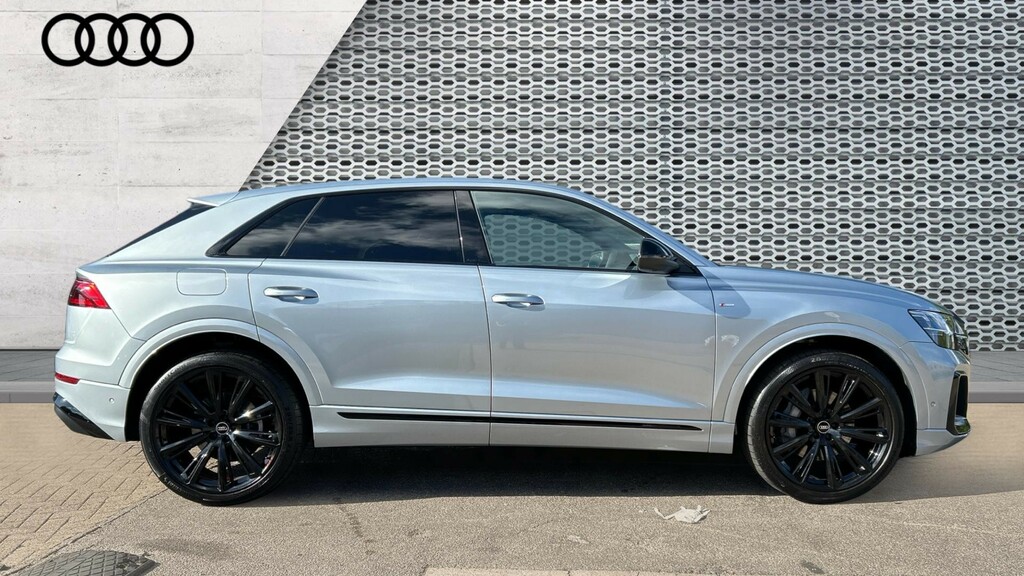 Audi Q8 Audi Q8 Estate 3.0 Tdi Quattro 286 Black Ed Silver #4
