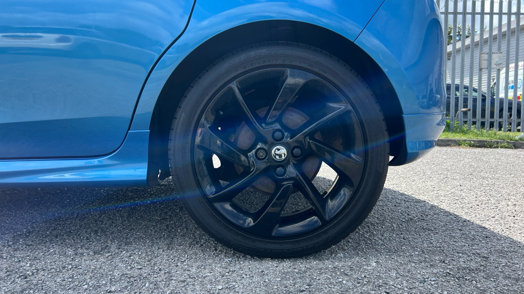 Vauxhall Corsa Sport Intellilink Privacy Glass Spare Wheel Full T Grey #17
