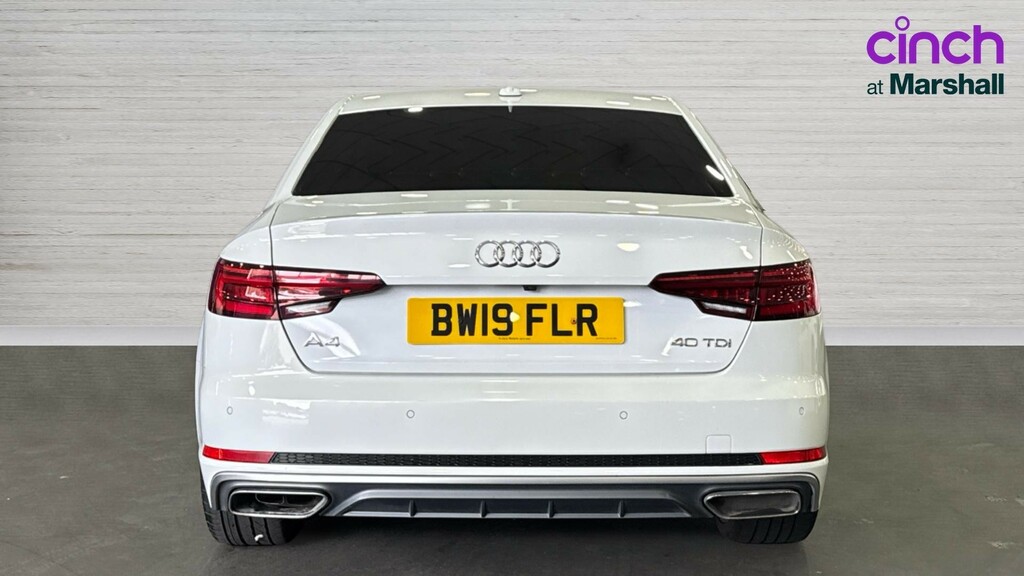 Audi A4 A4 40 Tdi S Line S Tronic White #4