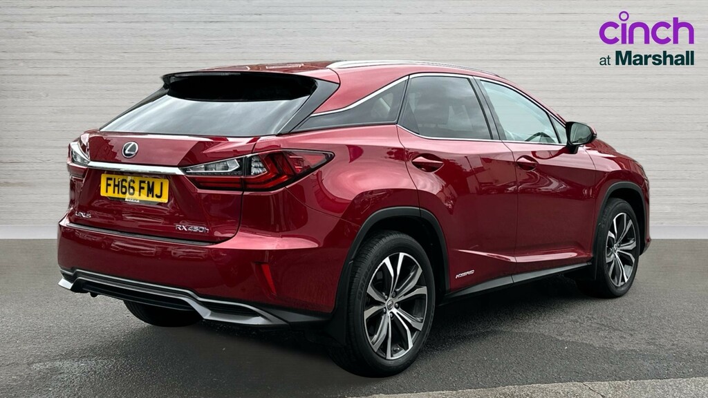 Lexus RX Rx 450H 3.5 Luxury Cvt Red #3