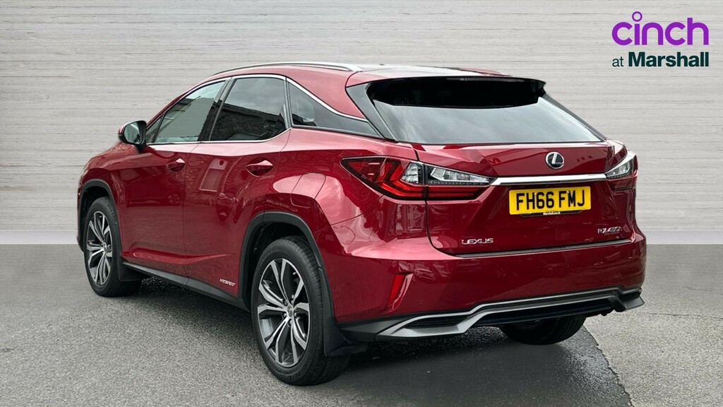 Lexus RX Rx 450H 3.5 Luxury Cvt Red #5
