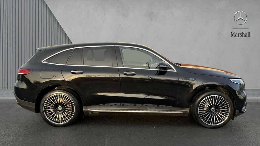 Mercedes-Benz EQC Eqc 400 300Kw Amg Line Premium 80Kwh Black #4