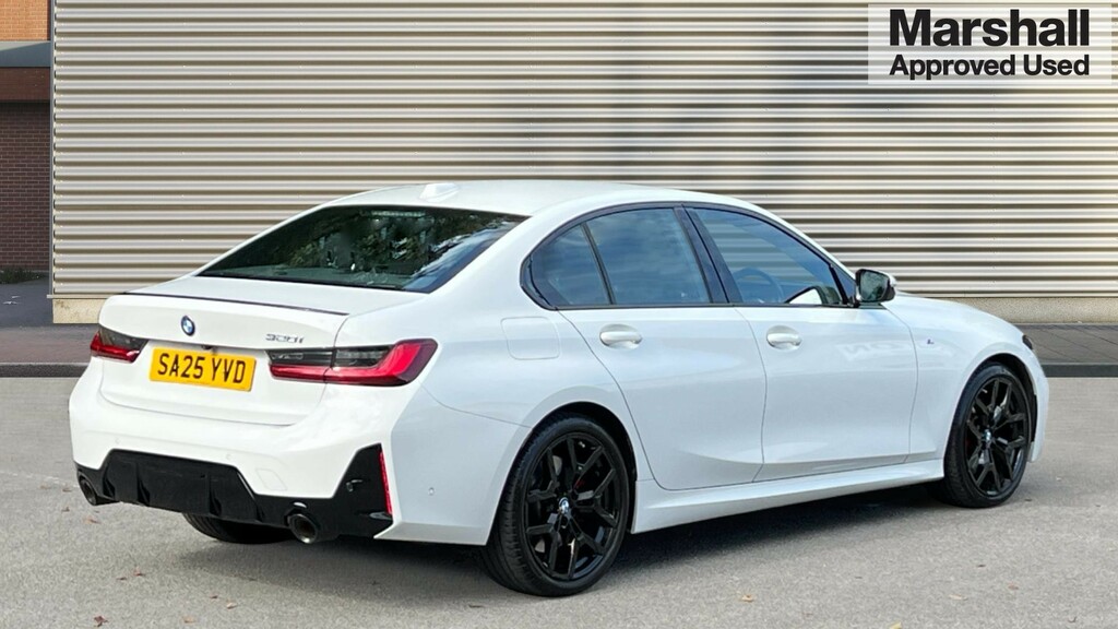 BMW 3 Series 2.0 320I M Sport Saloon Euro 6 S Black #3