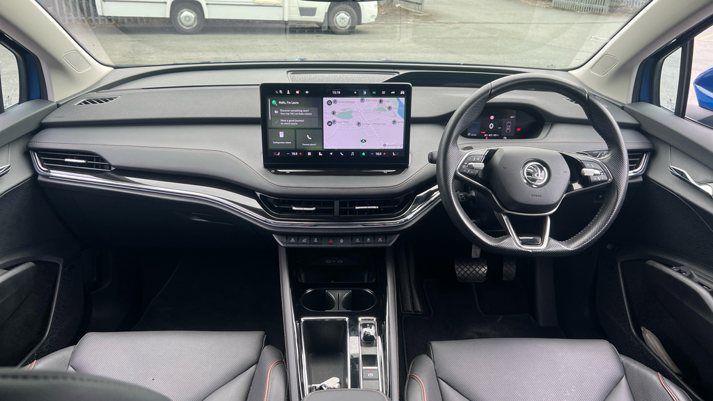 Skoda ENYAQ 150Kw 80 Ecosuite 82Kwh 125Kw White #12