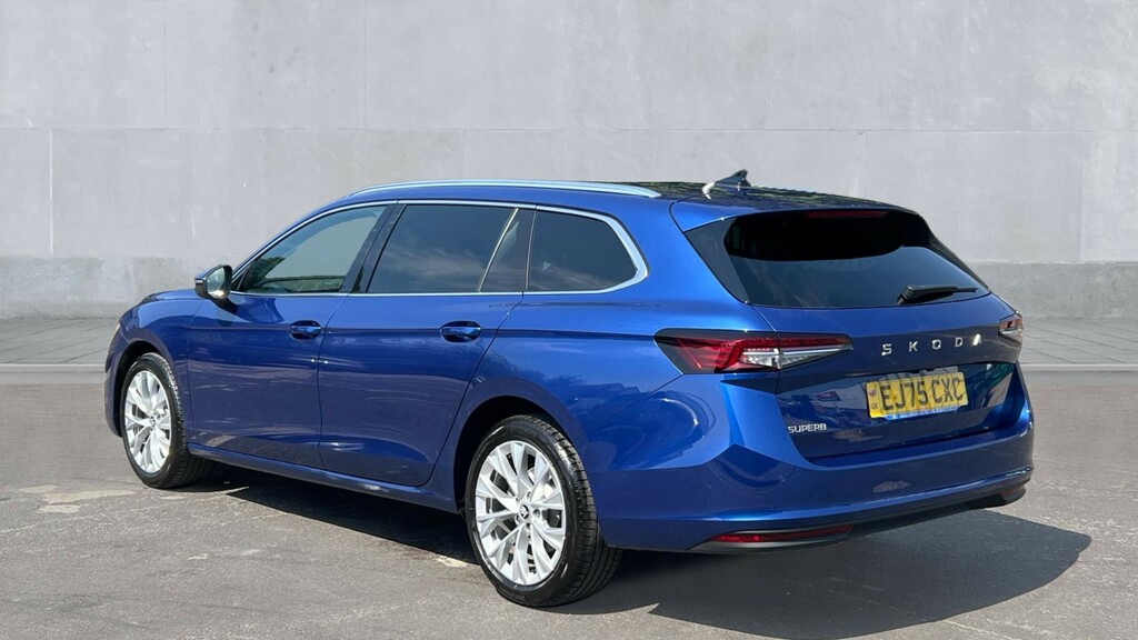 Skoda Superb Superb 2.0 Tdi Se L Dsg Blue #3