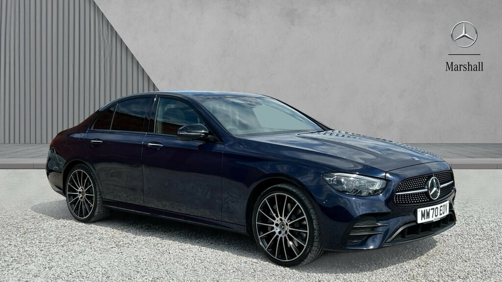 Mercedes-Benz E Class E Class E400d 4Matic Amg Line Night Ed Prem 9 Blue