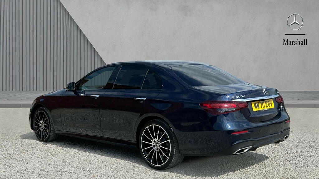Mercedes-Benz E Class E Class E400d 4Matic Amg Line Night Ed Prem 9 MW70EOV Blue #2