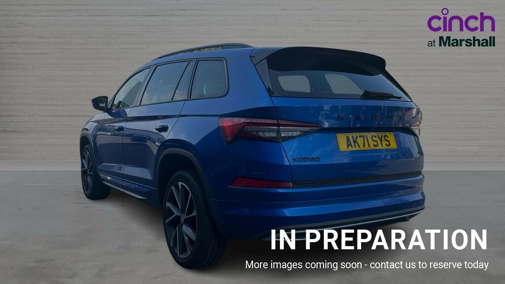 Skoda Kodiaq Kodiaq 2.0 Tdi Sport Line 4X4 Dsg 7 Seat Blue #2