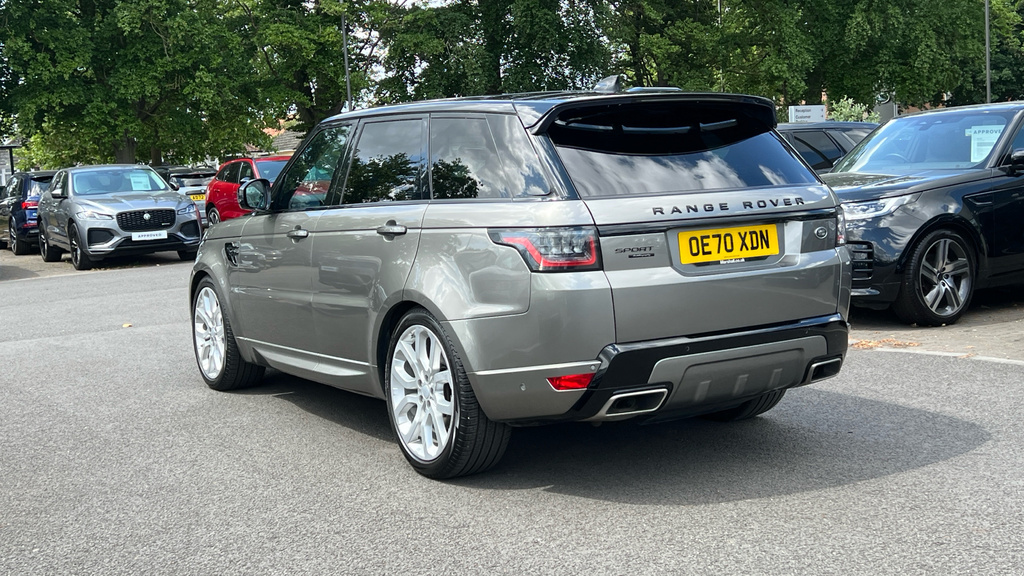 Land Rover Range Rover Sport 3.0 D300 Mhev Hse Silver 4Wd Euro 6 Ss Black #10
