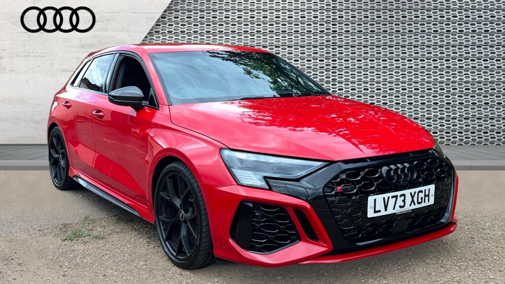Audi RS3 Rs3 Rs 3 Tfsi Quattro Carbon Black S Tronic C Red