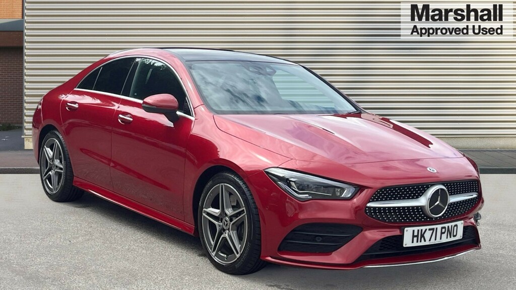 Mercedes-Benz CLA Class Cla 250 Amg Line Premium Plus Tip Red