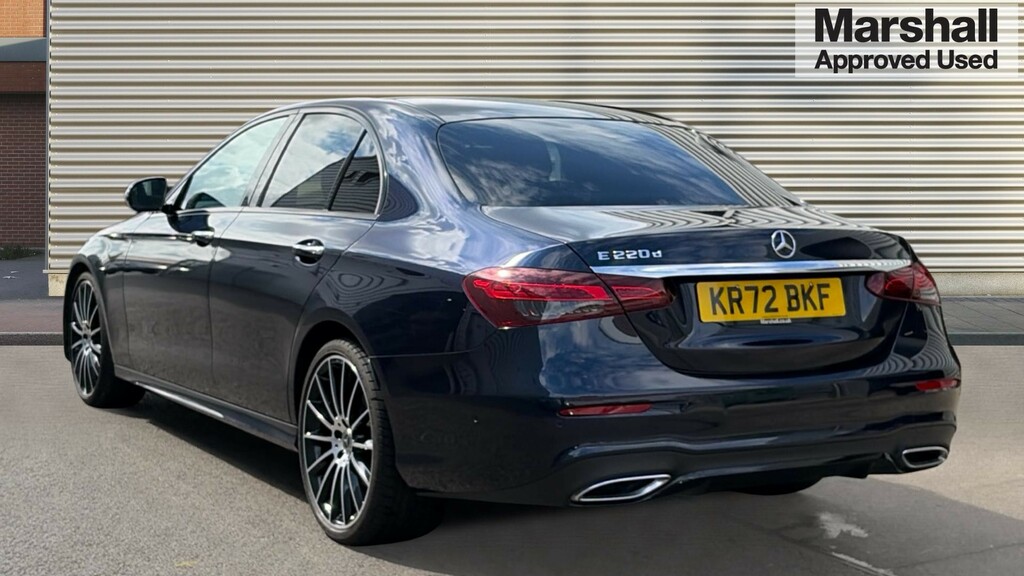 Mercedes-Benz E Class E Class E220d 200 Amg Line Night Ed Prem 9G-t KR72BKF Blue #5