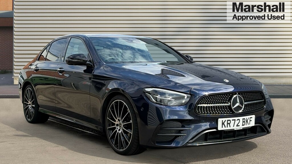 Mercedes-Benz E Class E Class E220d 200 Amg Line Night Ed Prem 9G-t KR72BKF Blue