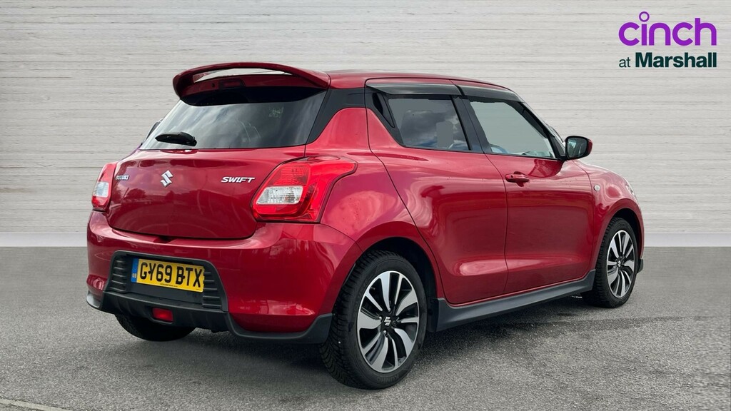Suzuki Swift Swift 1.2 Dualjet Attitude GY69BTX Red #3