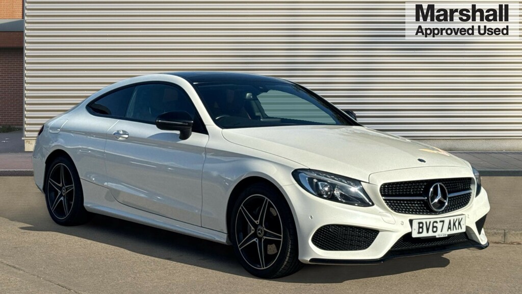 Mercedes-Benz C Class C Class C200 Amg Line Premium 9G-tronic White