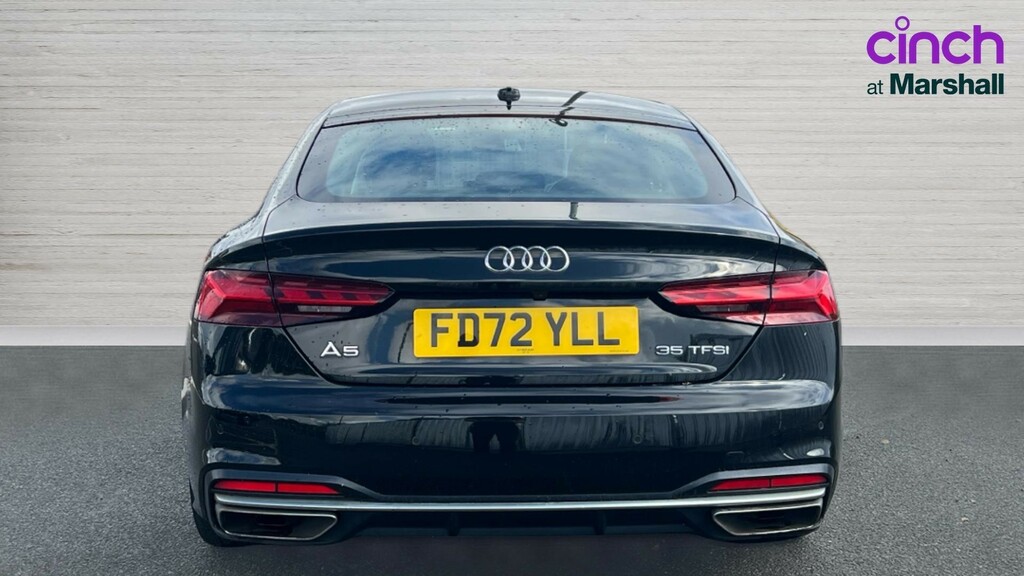 Audi A5 A5 35 Tfsi Sport S Tronic FD72YLL Black #4
