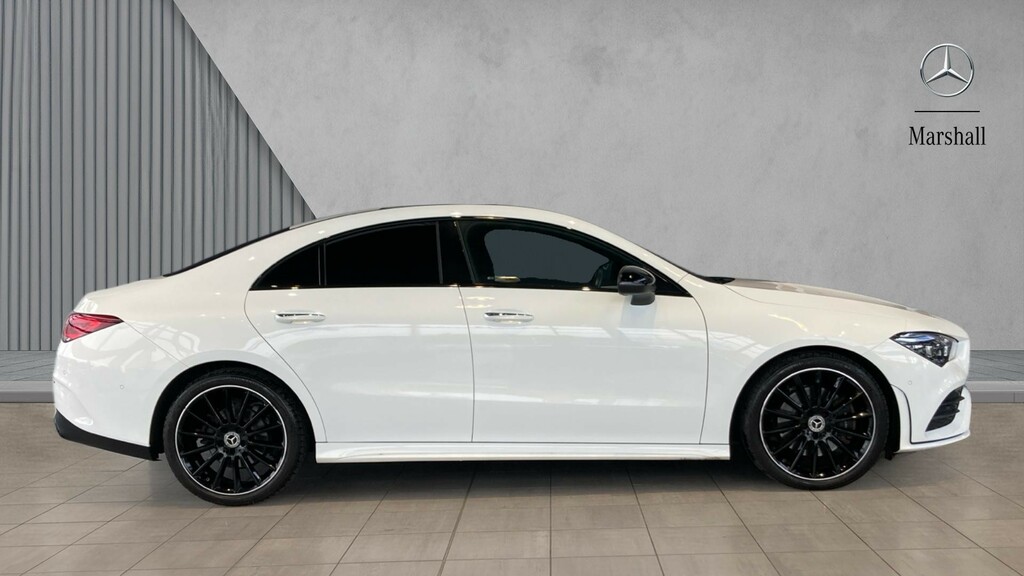 Mercedes-Benz CLA Class Cla 220D Amg Line Premium Night Ed Tip KN73LRY White #4