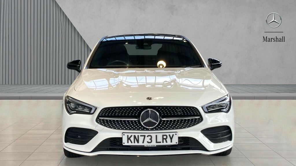 Mercedes-Benz CLA Class Cla 220D Amg Line Premium Night Ed Tip KN73LRY White #6