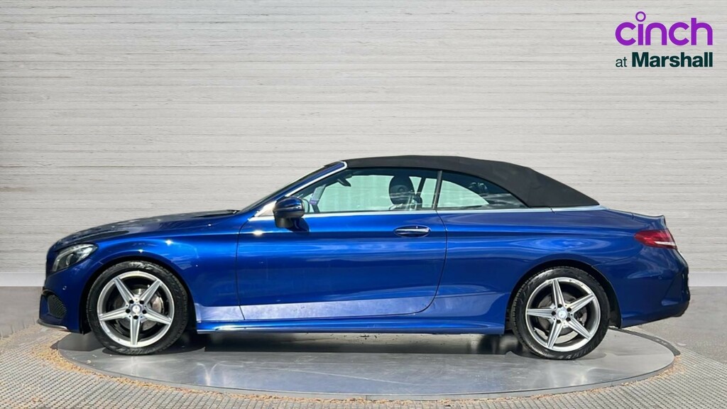 Mercedes-Benz C Class C Class C220d Amg Line LS17UNM Blue #6