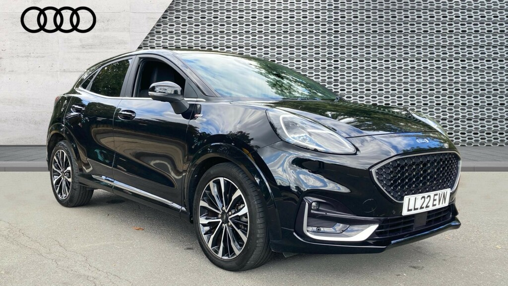 Ford Puma Puma 1.0 Ecoboost Hybrid Mhev St-line Vignale Black
