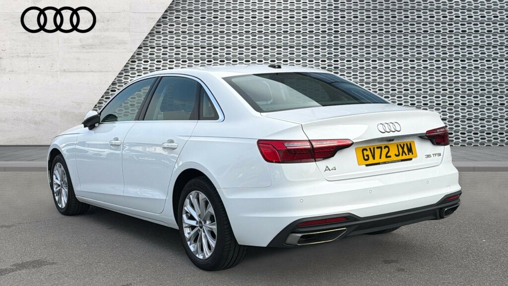 Audi A4 A4 35 Tfsi Technik S Tronic GV72JXM White #3