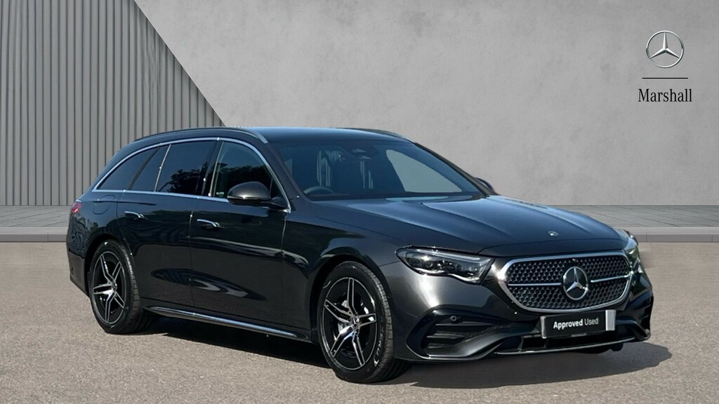 Mercedes-Benz E Class E220d Amg Line Premium Estate Pan Roof Grey